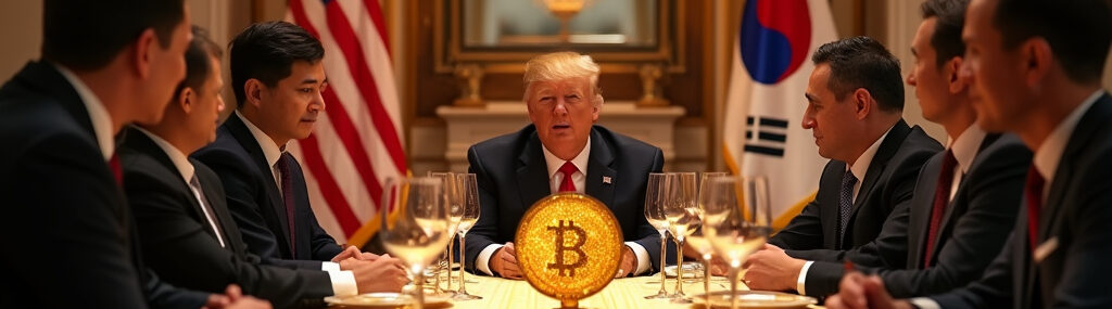 South Korean Crypto CEO Scores Spot at Trump’s Exclusive $TRUMP Coin Dinner