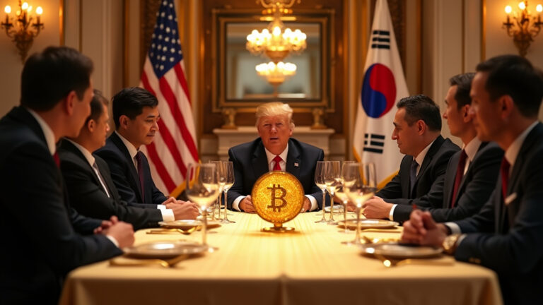 South Korean Crypto CEO Scores Spot at Trump’s Exclusive $TRUMP Coin Dinner