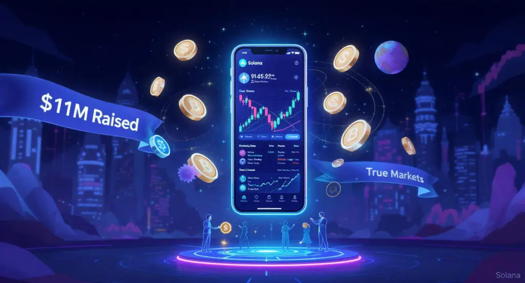 True Markets Raises $11 Million to Launch New Solana-Based Crypto Trading App