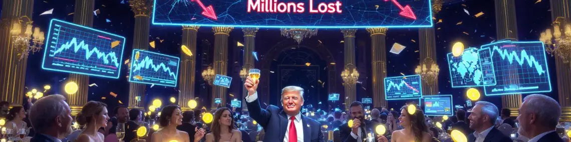Trump Hosts Gala for Top Crypto Token Holders — But Many Lost Millions