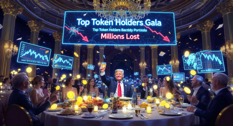 Trump Hosts Gala for Top Crypto Token Holders — But Many Lost Millions