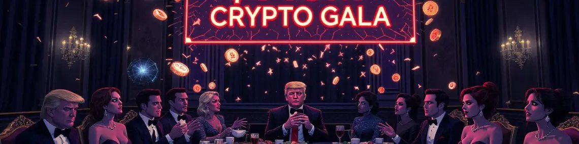 Trump’s $148M Crypto Gala Flops with Terrible Food and Token Tumbles