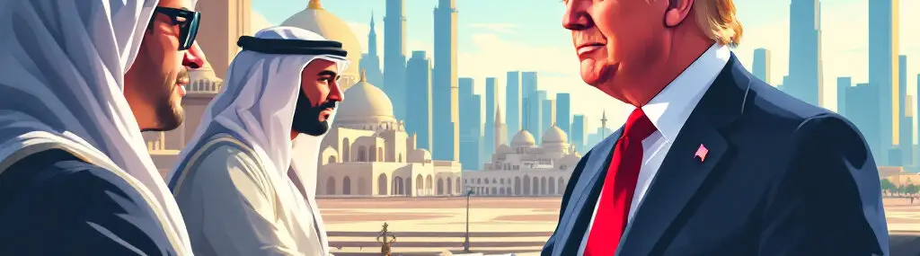 Trump’s Middle East Visit Highlights Deepening Family Business and Crypto Links Amid Ethical Concerns