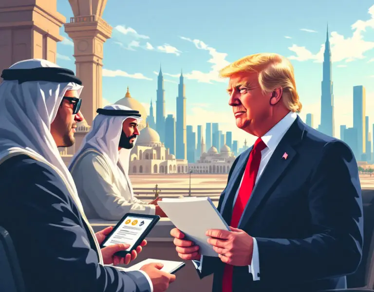 Trump’s Middle East Visit Highlights Deepening Family Business and Crypto Links Amid Ethical Concerns