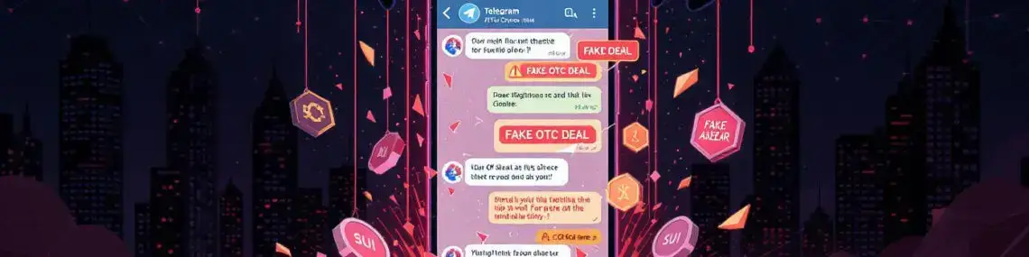 $50M Telegram Crypto Scam Exposed Investors Duped by Fake OTC Deals Involving SUI, NEAR, and Axelar