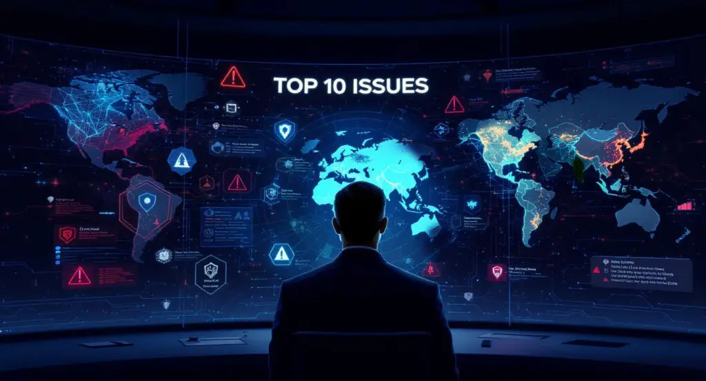 AI Disruption, Cyber Threats, and Global Tensions The Top 10 Issues Shaping IT Leadership in 2025