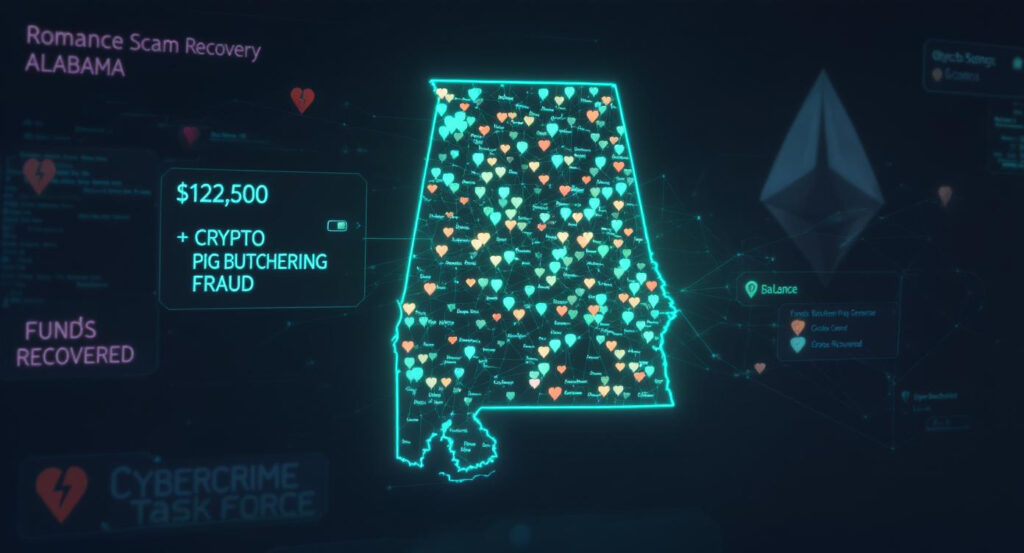 Alabama Recovers $125K in Crypto Lost to Romance Scams Amid Global Surge in 'Pig Butchering' Fraud