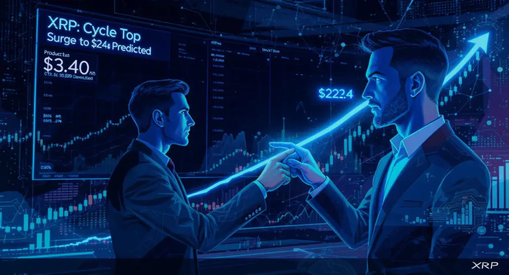 Analyst Dismisses Claims XRP Has Already Hit Its Cycle Top at $3.40, Predicts Surge to $24