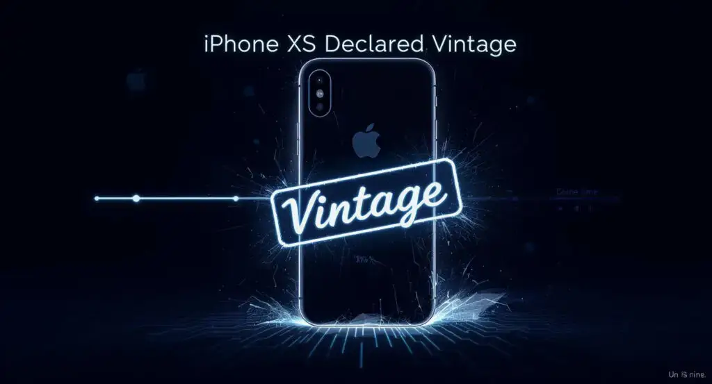 Apple Declares iPhone XS a ‘Vintage’ Product as Device Nears Obsolescence