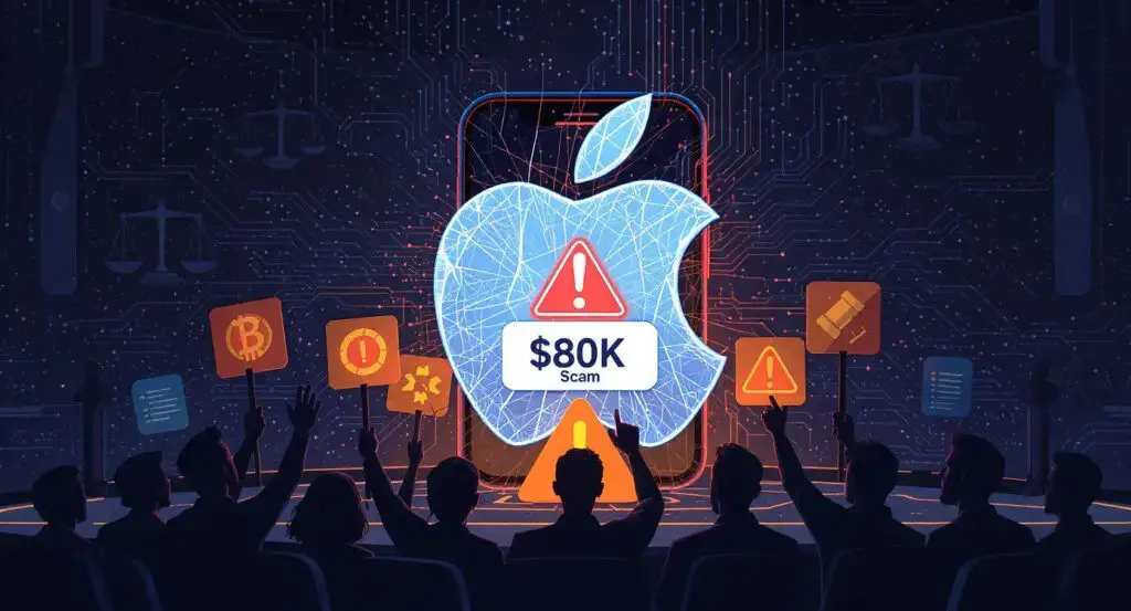 Apple Faces Class Action Over $80K Crypto Scam on App Store