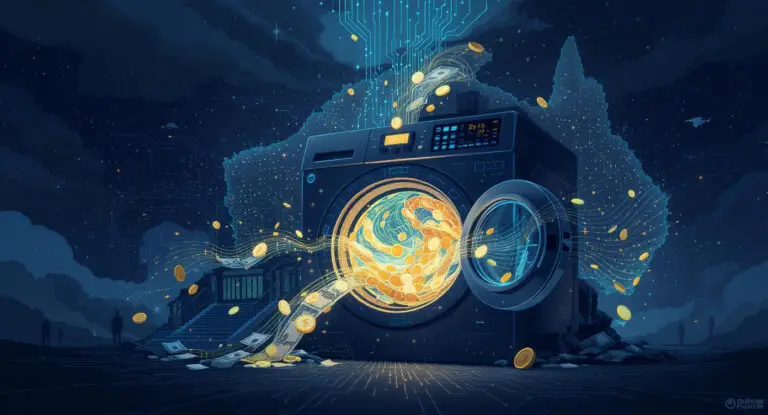 Australian Crypto Laundering Scheme Exposed $190M Cash Washed Through Security Firm