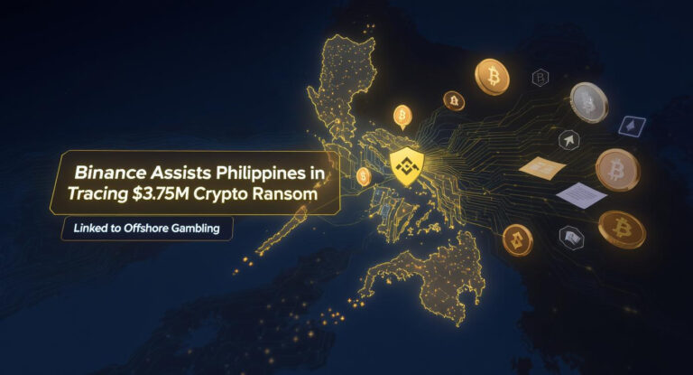 Binance Assists Philippines in Tracing $3.75M Crypto Ransom Linked to Offshore Gambling