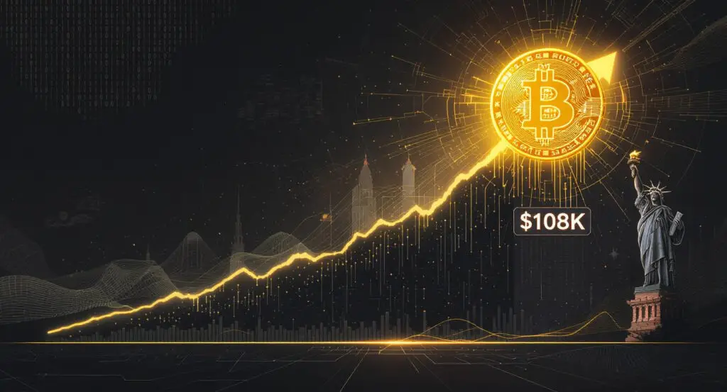 Bitcoin Jumps to $108K as US-China Trade Talks Reignite Investor Optimism