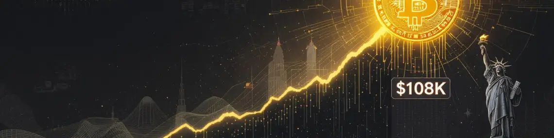 Bitcoin Jumps to $108K as US-China Trade Talks Reignite Investor Optimism