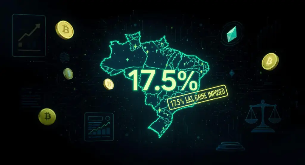Brazil Ends Crypto Tax Exemption, Imposes 17.5% Flat Rate on Gains