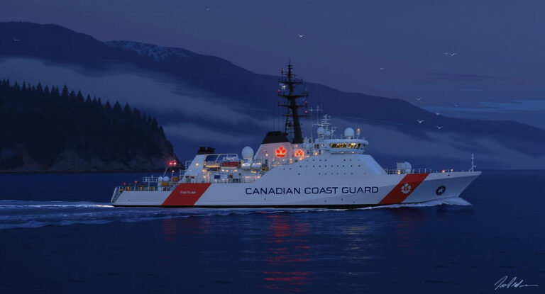Canadian Coast Guard's New Ocean Science Vessel Begins Sea Trials on West Coast