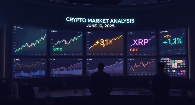 Crypto Market Analysis (June 10 2025) BTC, ETH, XRP, ALTCOINS