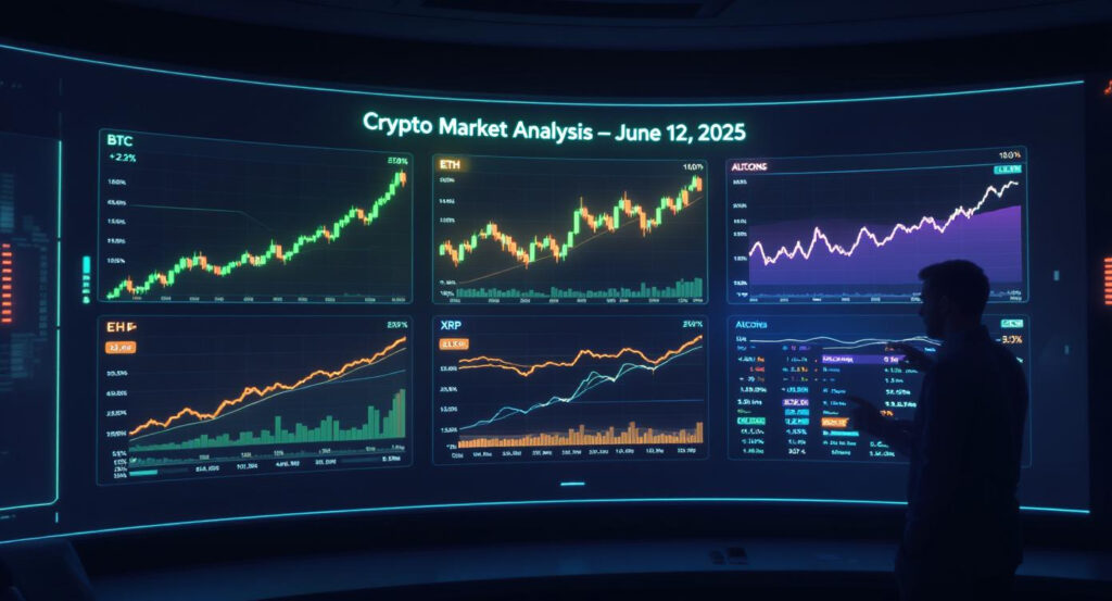 Crypto Market Analysis (June 12, 2025) BTC, ETH, XRP, ALTCOINS
