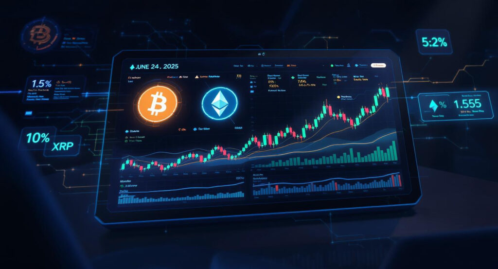 Crypto Market Analysis (June 24, 2025) BTC, ETH, XRP, ALTCOINS