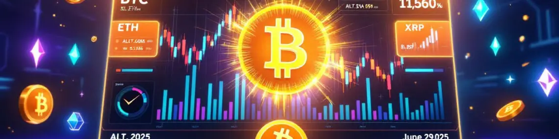 Crypto Market Analysis (June 29, 2025): BTC, ETH, XRP, ALTCOINS