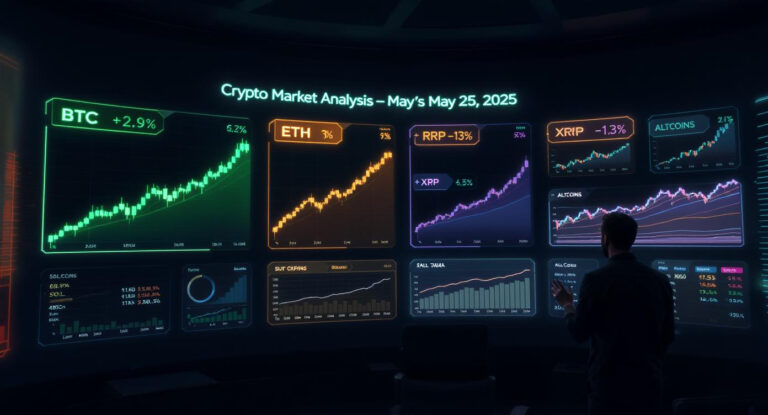 Crypto Market Analysis (May 25, 2025) BTC, ETH, XRP, ALTCOINS