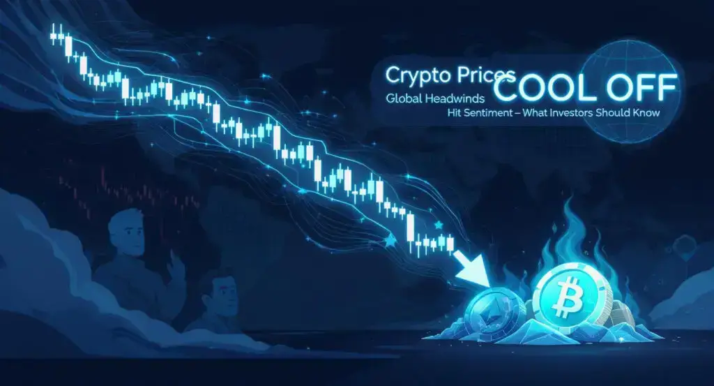 Crypto Prices Cool Off as Global Headwinds Hit Sentiment What Investors Should Know