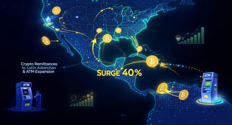 Crypto Remittances to Latin America Surge 40% Amid Growing Adoption and ATM Expansion