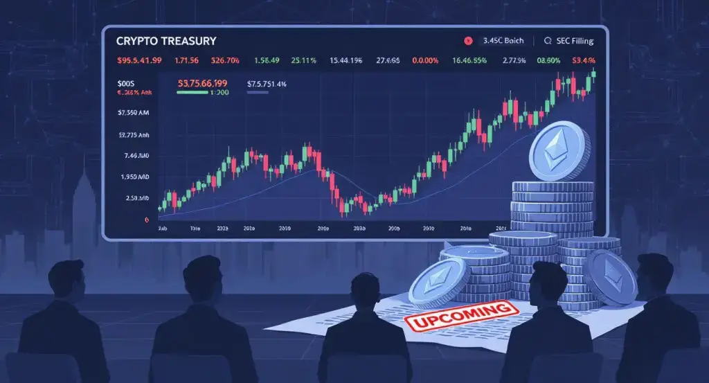 Crypto-Treasury Stocks Brace for Volatility as SEC Filings Loom