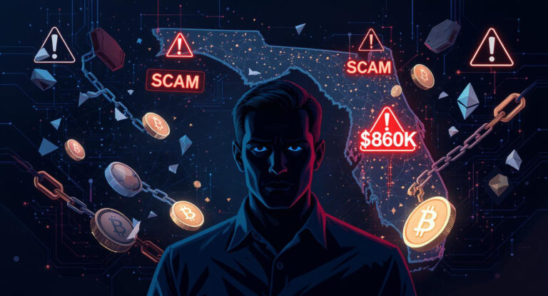 Florida Man's $860K Crypto Scam Ordeal Unveiled