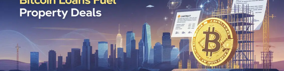 From Crypto to Concrete Bitcoin Loans Power Property Deals