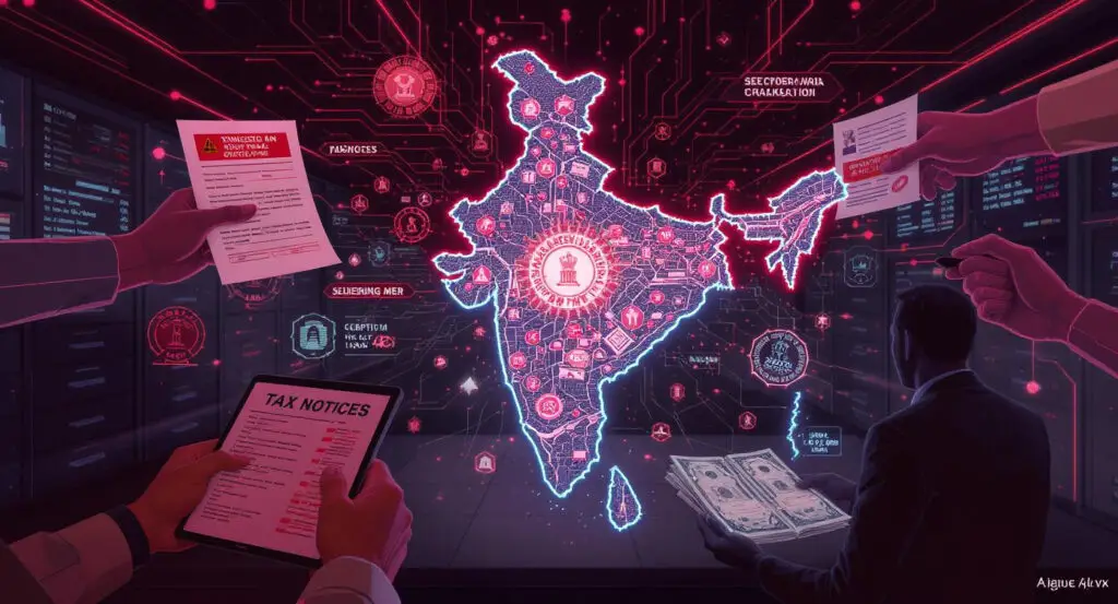 India's Intensified Crypto Tax Crackdown Seizures, Notices, and Regulatory Redefinition