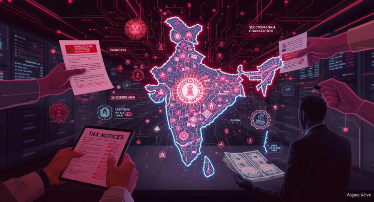 India's Intensified Crypto Tax Crackdown Seizures, Notices, and Regulatory Redefinition