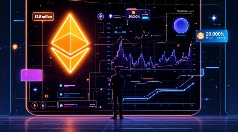 Is Ethereum Founder Vitalik Signaling A Shift? $1.8 Million ETH Wallet Move Coincides With A Rising Altcoin Momentum For 20,000% Gains