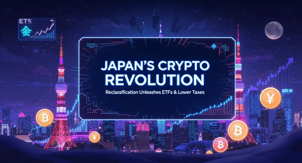 Japan's Crypto Revolution Reclassification Set to Unleash ETFs and Lower Taxes