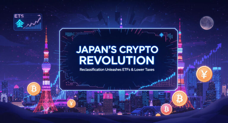 Japan's Crypto Revolution Reclassification Set to Unleash ETFs and Lower Taxes
