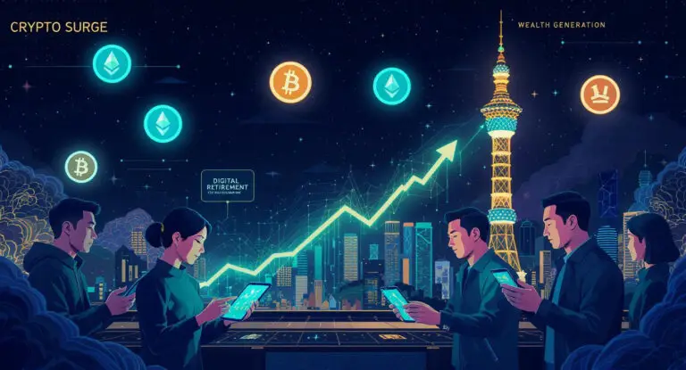 Korean Crypto Surge A Generation Bets on Digital Assets for Retirement and Wealth