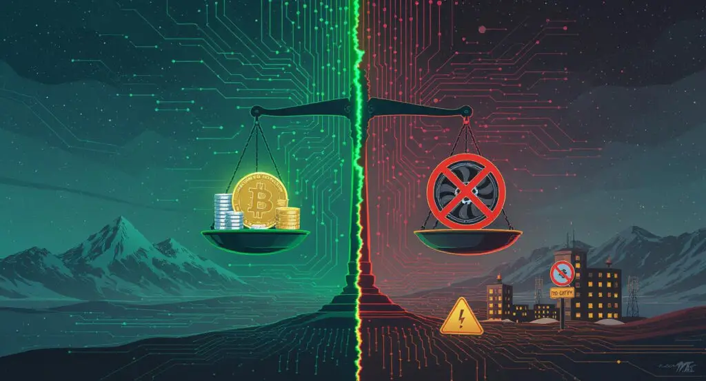 Norway's Crypto Conundrum Mining Ban Contrasts With Firms' Bitcoin Bets