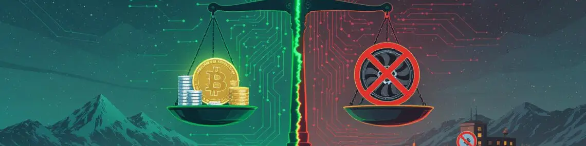 Norway's Crypto Conundrum Mining Ban Contrasts With Firms' Bitcoin Bets