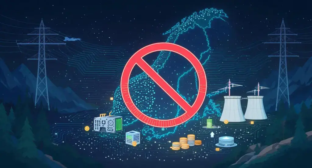 Norway's Green Energy Gambit Temporary Ban on New Crypto Mining to Conserve Power