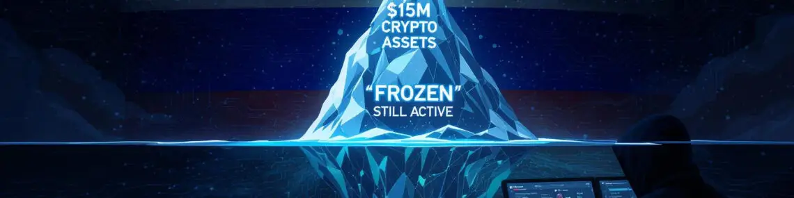 Sanctioned Russian Exchange Evades Freeze $15M in Crypto Still Active