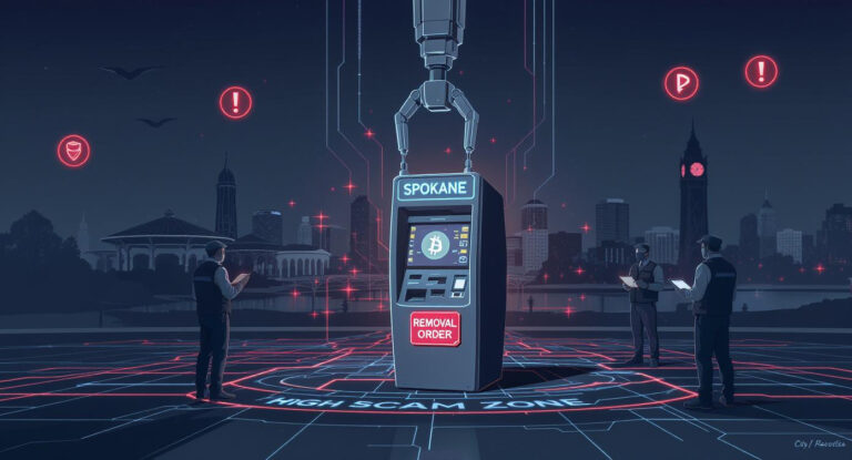 Spokane Cracks Down City Orders Removal of All Crypto ATMs Amid Rising Scams