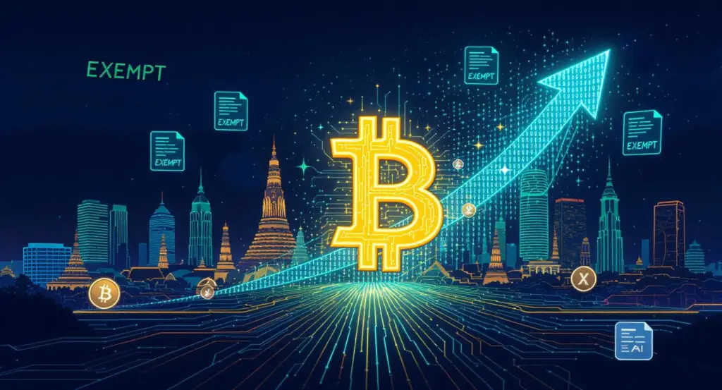 Thailand's Bold Digital Leap Tax Exemption Fuels Crypto Hub Ambition