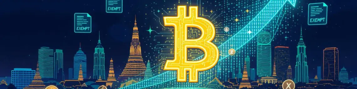 Thailand's Bold Digital Leap Tax Exemption Fuels Crypto Hub Ambition