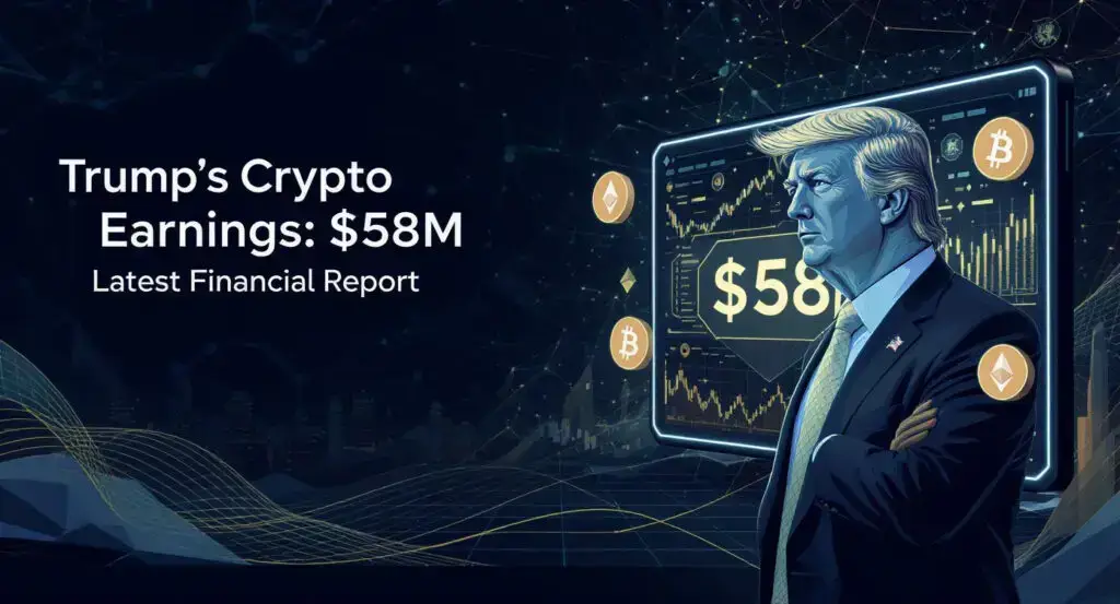 Trump Made Almost $58 Million in Crypto What His Latest Financial Report Reveals