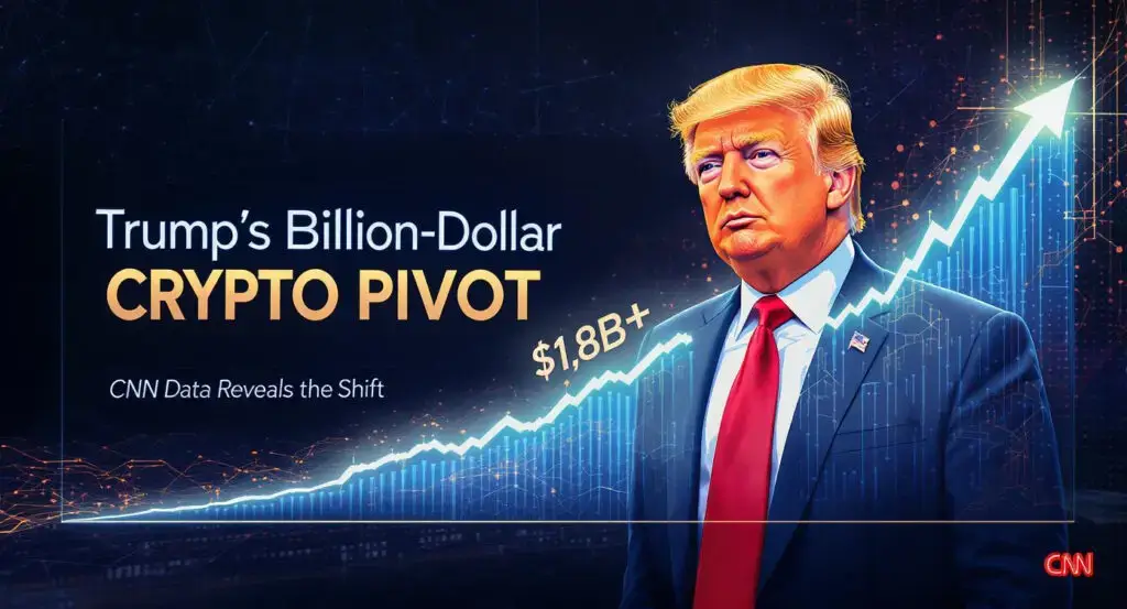 Trump’s Billion-Dollar Crypto Pivot What CNN Data Reveals About the Sudden Shift