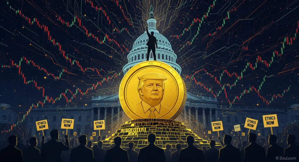 Trump's Crypto Empire Ethical Storm Brews Over Deregulation and Personal Gain