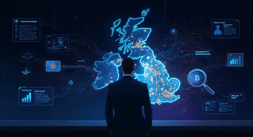UK Appoints First Crypto Intelligence Officer to Track Digital Assets in Bankruptcies and Crime Cases