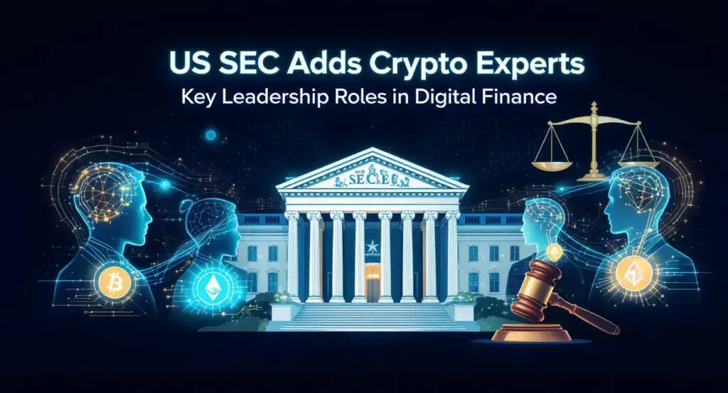 US SEC Adds Crypto Experts in Key Leadership Roles