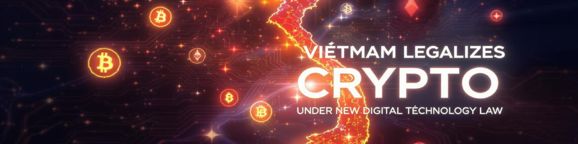 Vietnam Legalizes Crypto Under New Digital Technology Law