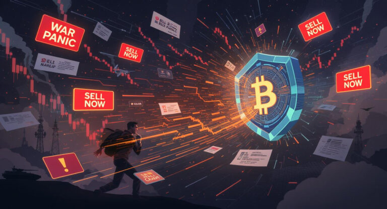Why Panic-Selling Crypto During War Headlines Could Cost You Big